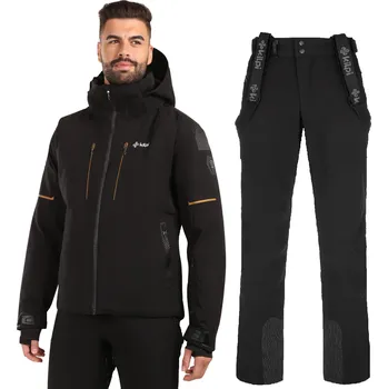 Pánský lyžařský komplet Turnau BLK 7XL + Rhea BLK 7XL