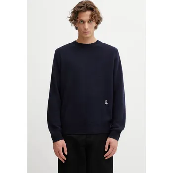Dámský svetr Vlněný svetr Sporty & Rich SRC Cashmere, XL, námořnická modř, 59X