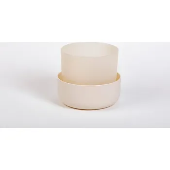 Plastia Květináč s podmiskou Tolita ø 19 slonová kost