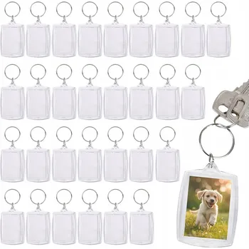 Obraz Přívěsek na fotografii rámeček na prázdný obrázek 50 kusů AKRYLOVÝ