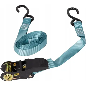 Upínací popruh Upevňovací popruh s ráčnou a hákovými úchyty S 5m 350