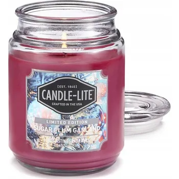 Svíčka Sójová vonná svíčka Sugar Plum Garland Candle-Lite 1 ks