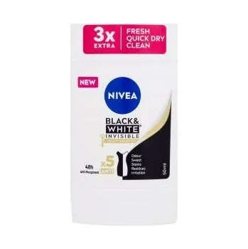 Nivea Black & White Invisible Silky Smooth antiperspirant 50 ml