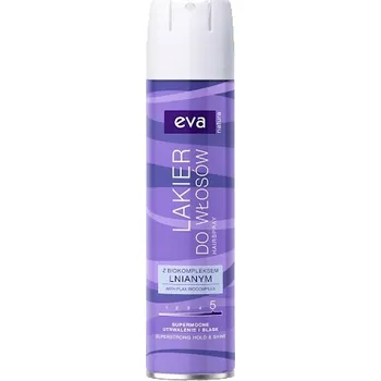 Stylingový přípravek Eva Natura Len lak na vlasy super silný 250 ml