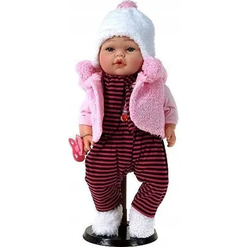 Panenka PANENKA MIMINKO 40 cm MLUVÍ, ZPÍVÁ, Panenka v dárkovém balení