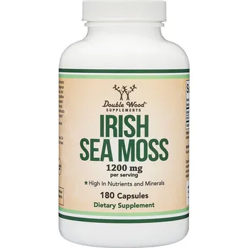 Přírodní produkt Double Wood Supplements Irish Sea Moss 180 cps.