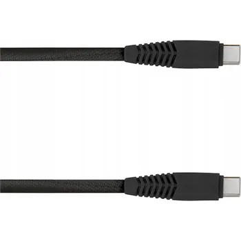 Datový kabel Setty kabel USB-C - USB-C 1,5 m 20W KNC-C-1.52001 černý