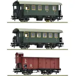 Roco 3dílná sada vedlejšího vlaku DB - 6200040