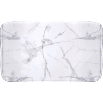 Koupelnová předložka Koupelnová předložka Marbre, měkké mikrovlákno, 75x45 cm