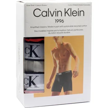 Boxerky Pánské boxerky Calvin Klein Brief 000NB3529A UBI Velikost: M