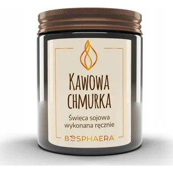 Svíčka Tradiční sójová svíčka Kawowa Obláček Bosphaera 1 ks
