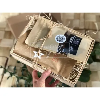 Dárkový potravinový koš Dárkový balíček s cascarou