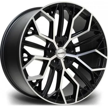 Alu kolo RIVIERA Alu Kola Riviera Rv198 10x22 5x112 ET35 Matt Black Polished 66.6