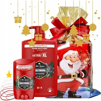 Sada Old Spice Wolfthorn XXL Deodorant tyčinka 85 ml + Gel 3v1 1000 ml