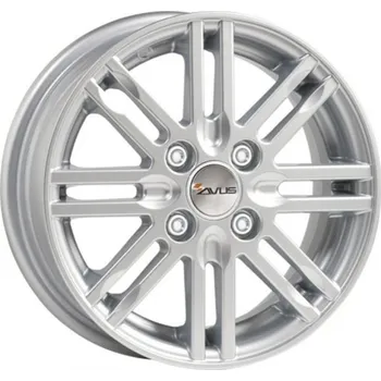 Alu kolo AVUS Alu Kola Avus Koala 5x13 4x100 ET35 Hyper Silver 67.1