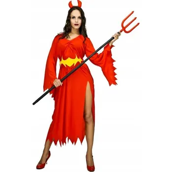 Karnevalový kostým Kostým Smyslná Ďáblice pro dospělé, vel univerzální, Halloween
