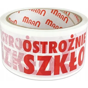 Balicí páska Maan bílá, šířka 48 mm, délka 40 m, 1 ks