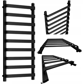 Radiátor Koupelnový radiátor vodní Pro-Term 413 W 540 x 670 mm černý