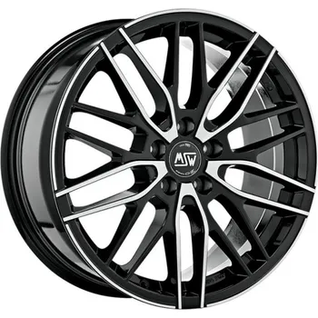 Alu kolo MSW (OZ) Alu Kola Msw (Oz) M72 8x18 5x108 ET45 Gloss Black Full Polished 73