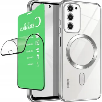 Pouzdro na mobilní telefon Zadní Kryt Bou pro Xiaomi, Redmi 15 5G stříbrný