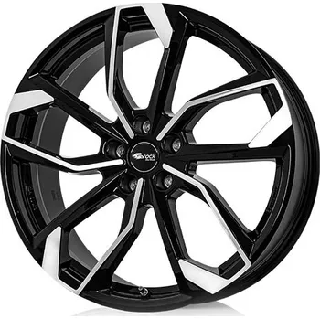 Alu kolo BROCK Alu Kola Brock RC design RC34 6.5x16 5x110 ET40 Schwarz Glanz Voll-Poliert (SGVP) 65.1