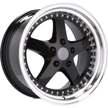 Alu kolo RACING LINE Alu Kola Racing Line B1161 9.5X18 5X120 ET35 Blp - Black + Rant 72.6