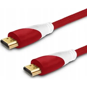 Video kabel Savio CL-120 HDMI kabel červený 1,5 m