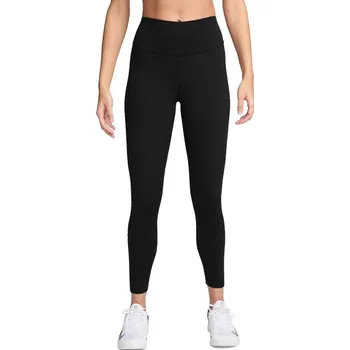 Dámské oblečení Dámské kompresní 7/8 legíny s vysokým pasem Nike W NK DF ONE HR 7/8 TIGHT W černé FN3232-010 - XXS | UK 7 | US 9,5