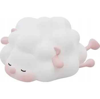 Lampička Noční lampa Ovečka Art Deco dotyková růžová K-1156