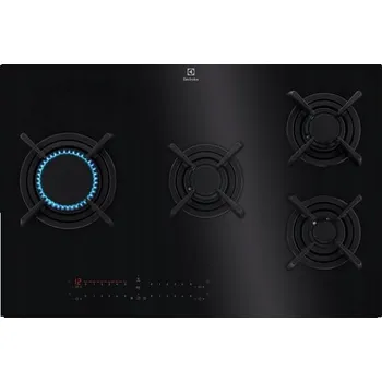 Varná deska Plynová varná deska Electrolux KGV8473IK 80 cm 4 hořáky Černá