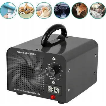 Čistička vzduchu GENERÁTOR OZONU OZONIZÁTOR ČISTIČKA VZDUCHU 60000 MG/H VÝKONNÝ 120W