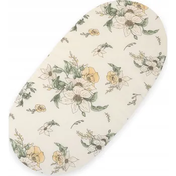 Prostěradlo PROSTĚRADLO BAVLNĚNÉ DO KOŠE MOJŽÍŠE BOHO, DO KOČÁRKU, GONDOLY 75X35 CM - CL