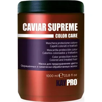 Vlasová regenerace Maska na vlasy barvené KayPro Caviar Supreme Color Care 1000 ml