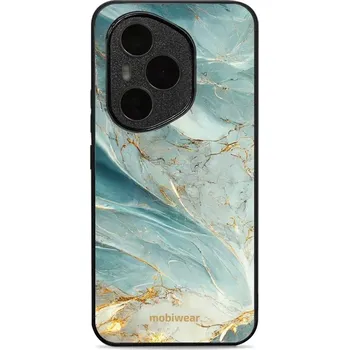 Pouzdro na mobilní telefon Lesklý kryt Mobiwear Glossy - Honor 400 Pro - G022G Zelenkavý a zlatavý mramor (Prémiové lesklé pouzdro, obal, kryt Mobiwear Glossy na mobil Honor 400 Pro - G022G Zelenkavý a zlatavý mramor, materiál Plast + TPU silikon - krytí po všech stranách,)