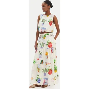 Dámská sukně Seafolly Maxi sukně La Boca 55650-SK Écru Regular Fit XL