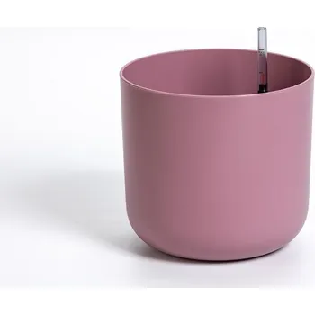 Květináč Plastia Samozavlažovací květináč s polovložkou Tolita ø 19 růžová