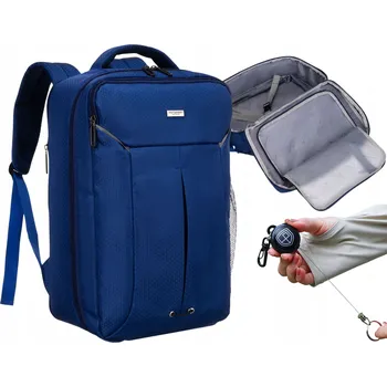 Městský batoh Cestovní taška Peterson PTN BOCIAN-6453-NAVY-BR-34-Z