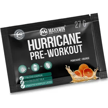 Anabolizér HURRICANE PRE-WORKOUT pomeranč 27 g