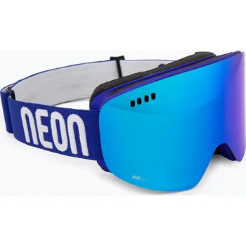 Lyžařské brýle Neon Light blue/royal/mirror blue