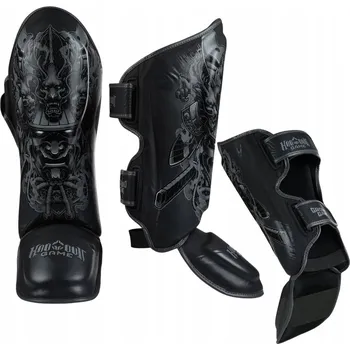 Moto oblečení Chrániče holeně a chodidel Ground Game SAMURAI SHADOW vel. XL