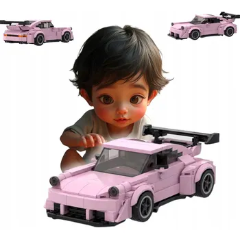 ostatní stavebnice STAVEBNICE PRO DĚTI SBĚRATELSKÉ PÁRY SPORTOVNÍ AUTO 354 Dílů