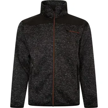 Oblečení a móda Velká tenká pánská přechodová bunda se stojáčkem KV133 Kam černá (3XL)