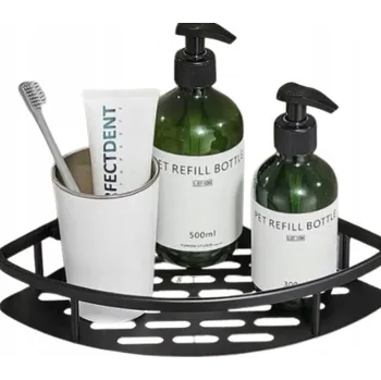 Koupelnový nábytek ROHOVÁ POLIČKA DO KOUPELNY SPRCHOVÁ ZÁVĚSNÁ POD SPRCHU