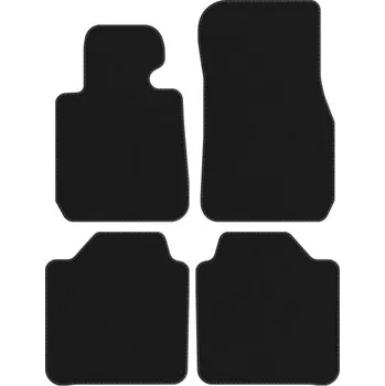 autokoberec Kobercové rohože Edecor velurové 4 ks