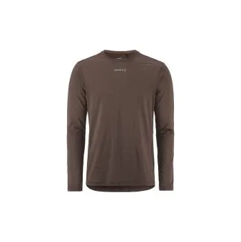 Pánská móda CRAFT ADV Essence LS 2 M hnědá 1914793-286000(2860) L; Hnědá triko + DÁREK DLE VÝBĚRU!