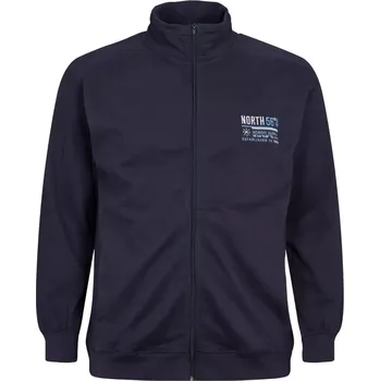 Pánská mikina Velká tmavě modrá mikina se stojáčkem North 56°4 99863-0580 (4XL)