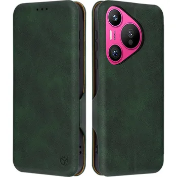 Pouzdro na mobilní telefon Techsuit Safe Wallet Plus pro Huawei Pura 70 Green
