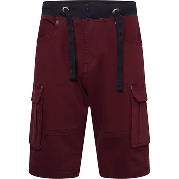 Oblečení a móda Kam Elvio velké pánské bojové šortky bordó (44R)