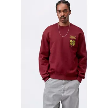 Pánská mikina Carhartt WIP Clover Sweatshirt Marsala S