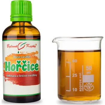 Doplněk stravy Bylinné kapky s.r.o. Hořčice tinktura 50 ml | Bylinné kapky